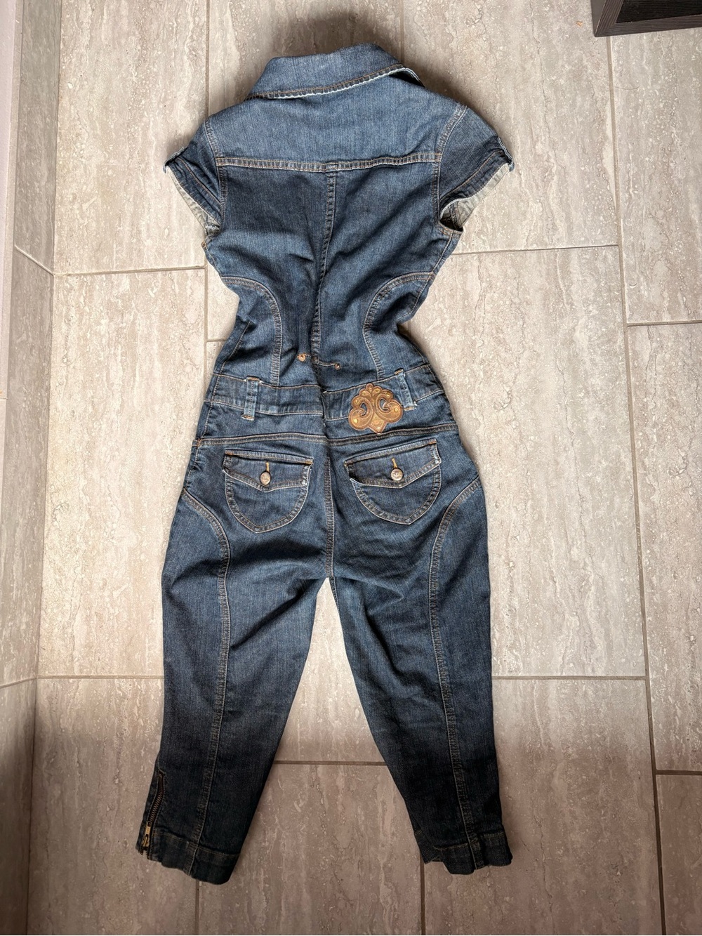 DEREON Y2K Beyoncé and Tina Knowles Denim Jumpsuit - Picture 3 of 5